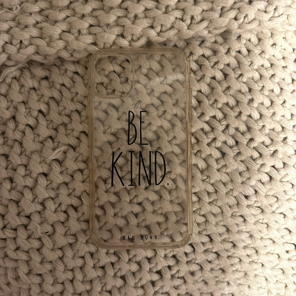 “BE KIND” phone case for iPhone 11